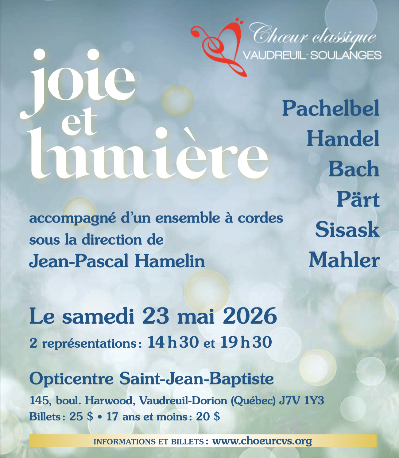 Affiche: Joie et lumière - après-midi